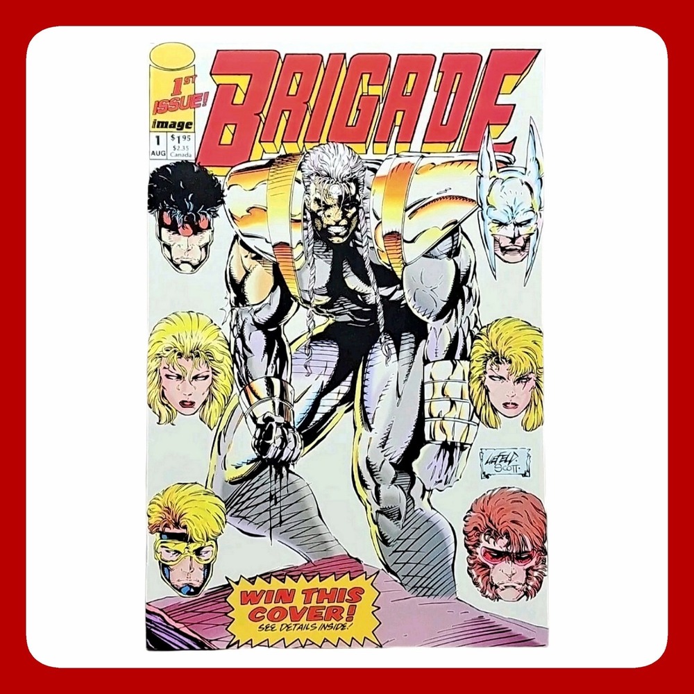 Brigade 1 Image Comics 1992 Rob Liefeld 1st Printing Comic Book Issue New